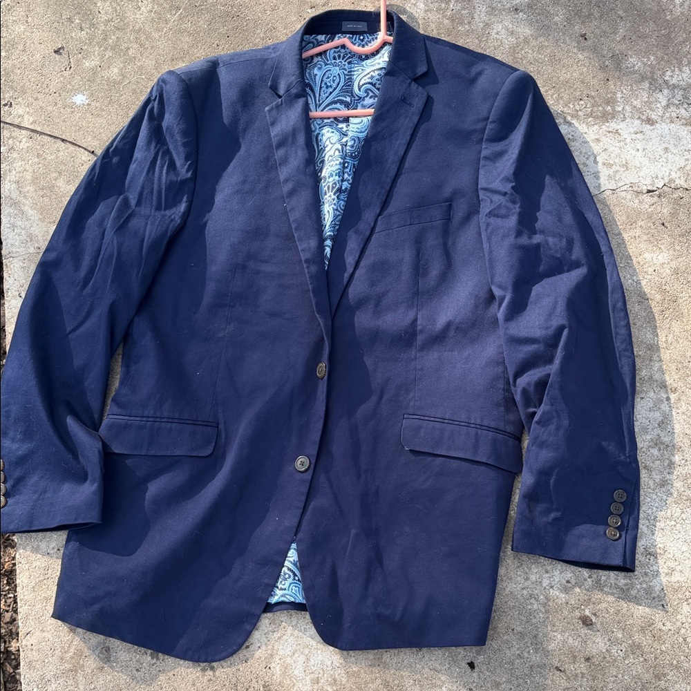 Elegant Navy Men's Blazer